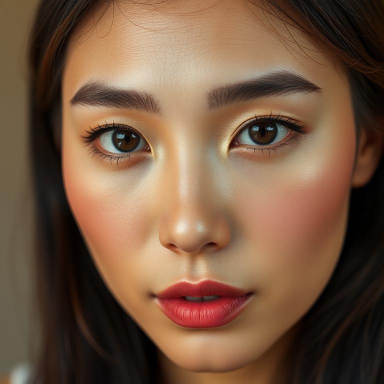 Brow lamination work by Peaklyft