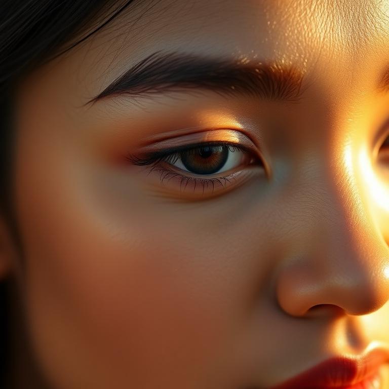 Brow henna work by Peaklyft