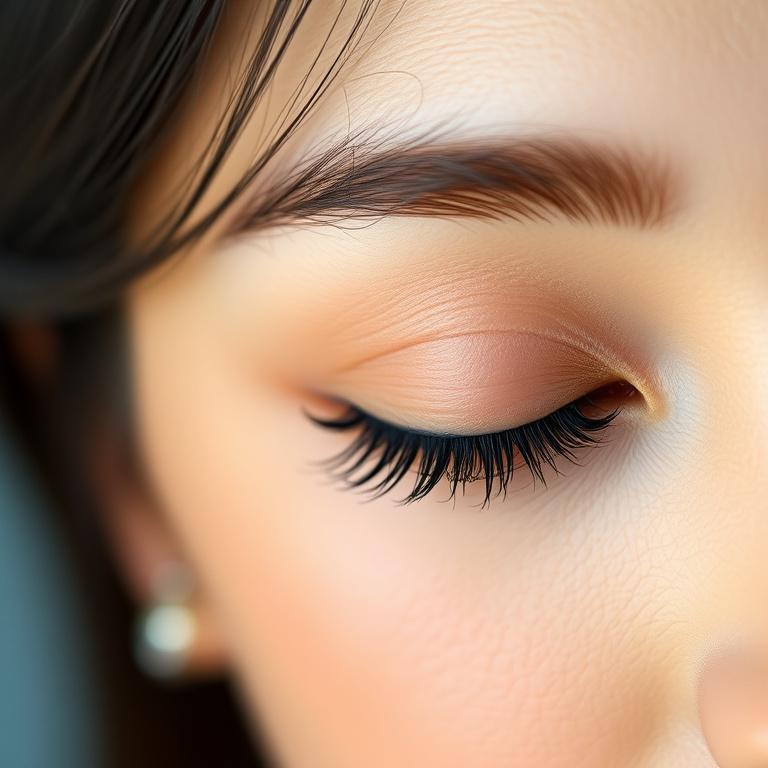 Lash lift work by Peaklyft